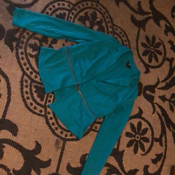 Teal Women's Blazer - Picture 2 of 5